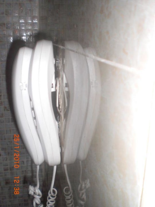 Badezimmertelefon Crystal Prestige Pearl Collection