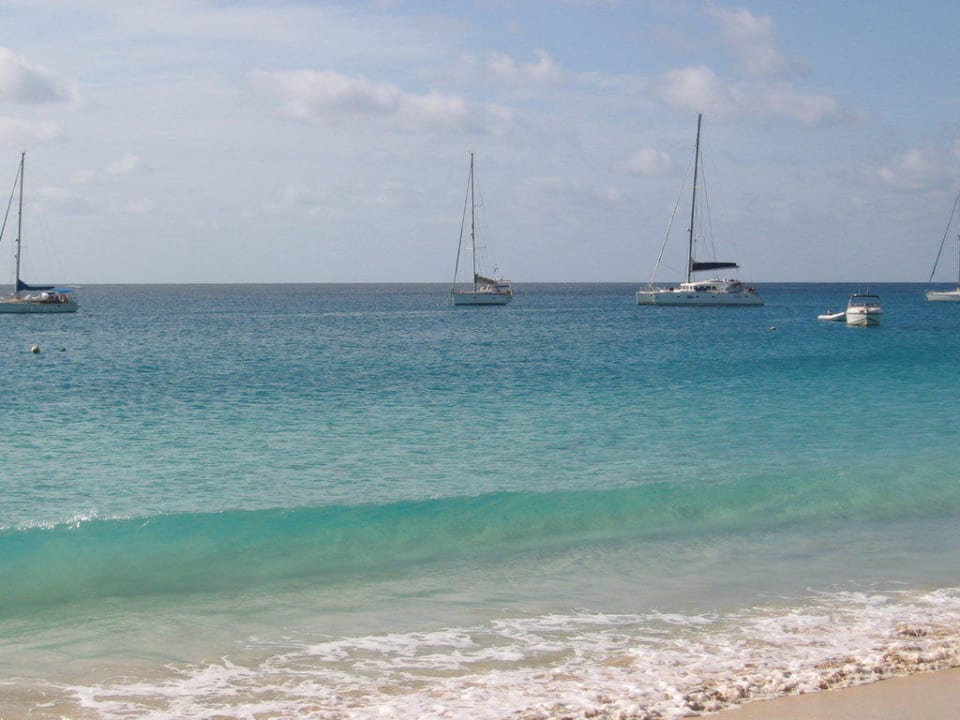 Türkisblauer Ausblick Hotel Morabeza