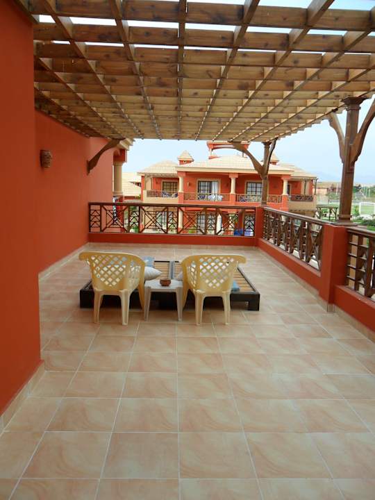 Großer Balkon Pickalbatros Alf Leila Wa Leila Resort - Neverland Hurghada