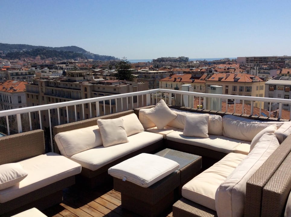 Lounge auf dem Dach Splendid Hotel & Spa Nice