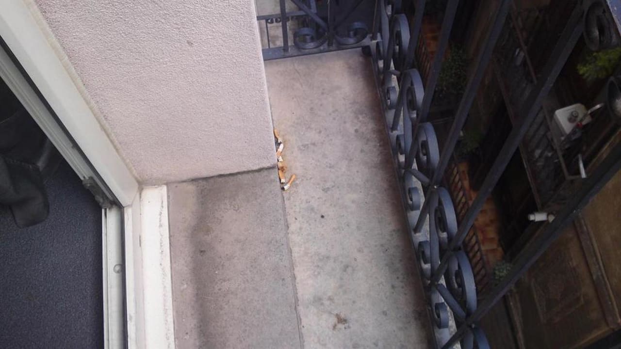 Zigarettenstummel Hotel Silken Ramblas Barcelona