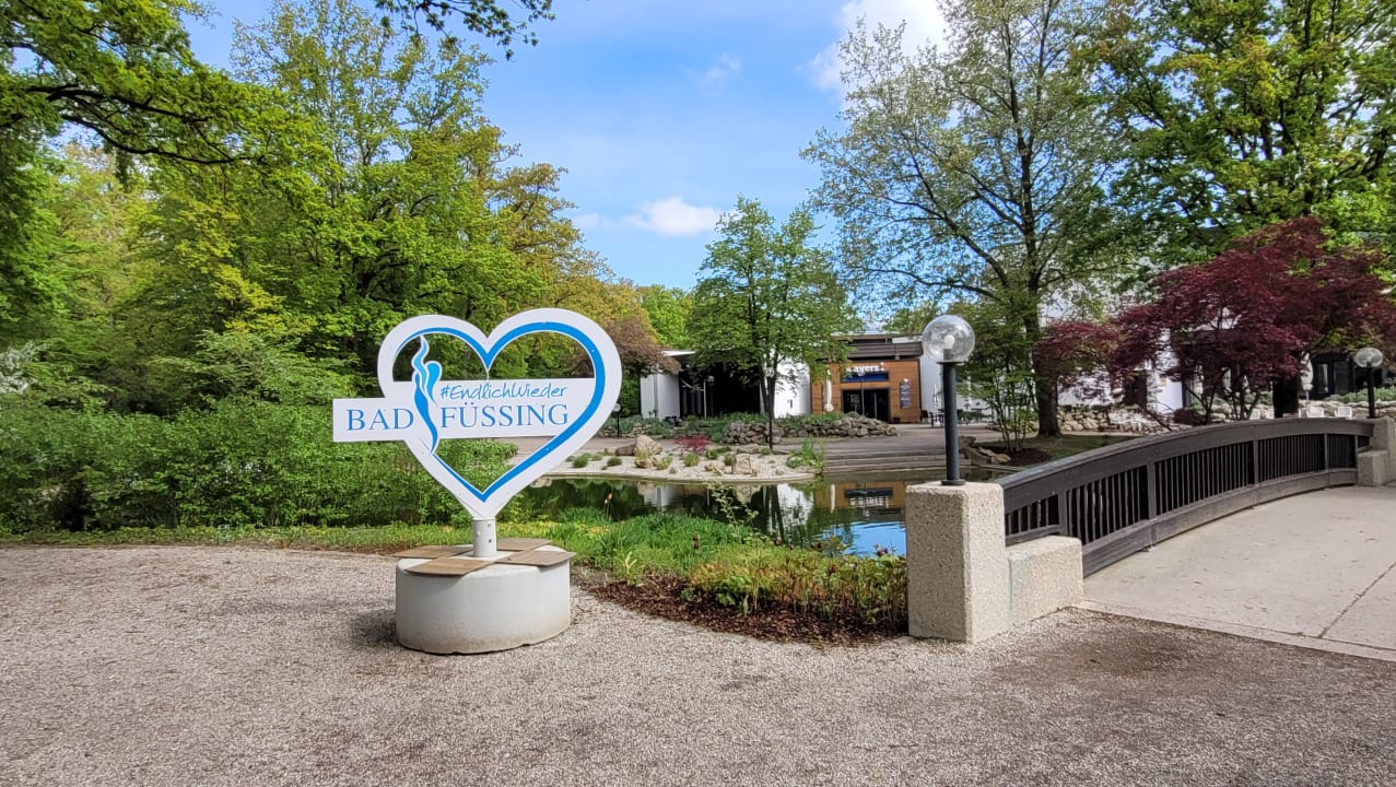 Gartenanlage Johannesbad Hotel Königshof