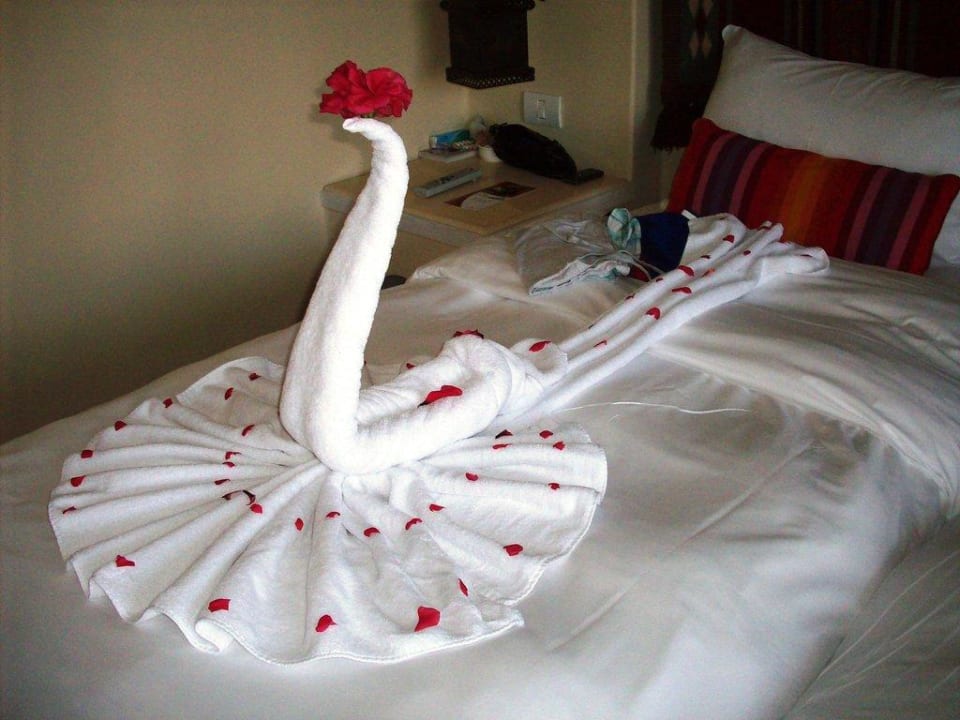 Bett immer sehr nett hergerichtet Pickalbatros Sands Hotel - Port Ghalib