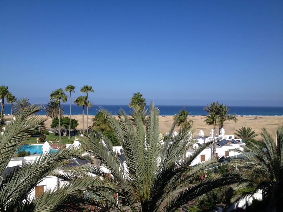 Schöner Blick von Zimmer 2003 Hotel Riu Palace Maspalomas Adults Only