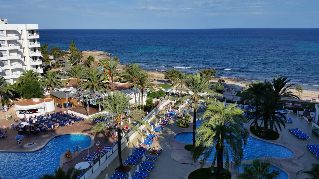 Blick vom Zimmer 620 Aparthotel Playa Dorada