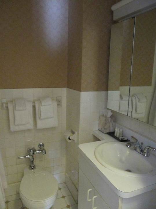 Badezimmer Stewart Hotel