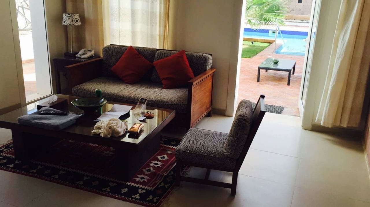 Wohnzimmer Villa Fort Arabesque Resort, Spa & Villas
