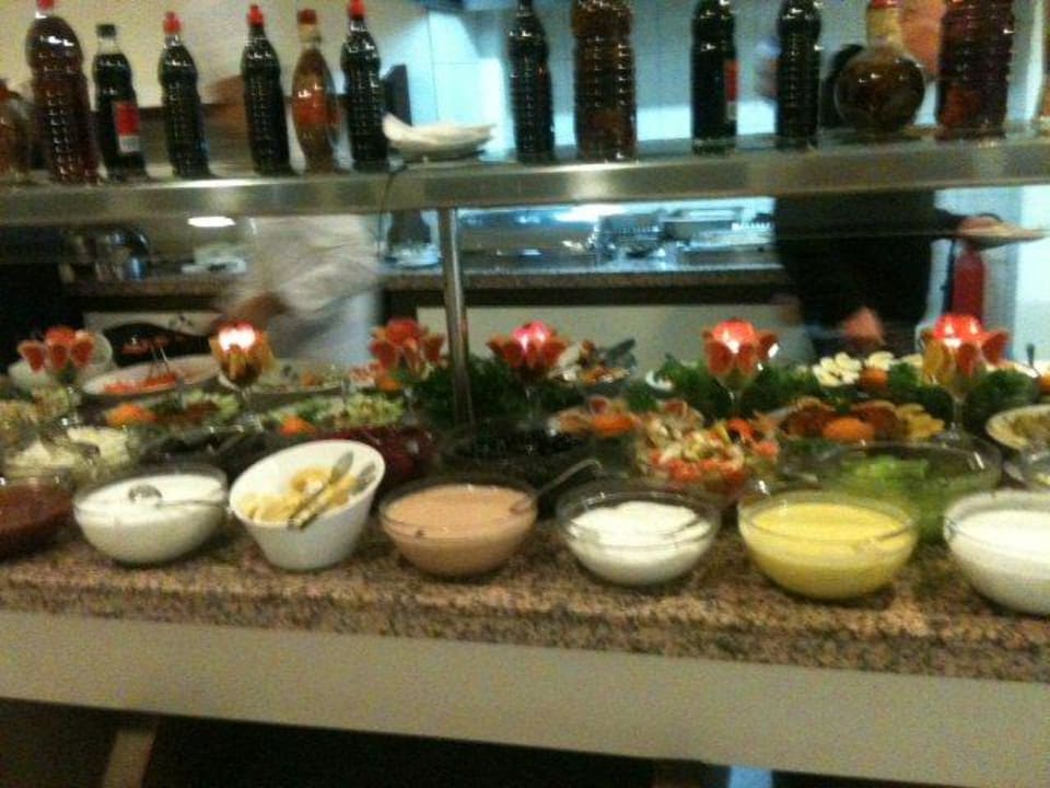 Kleiner Anblick über Salate  Hotel Aslan City Kleopatra