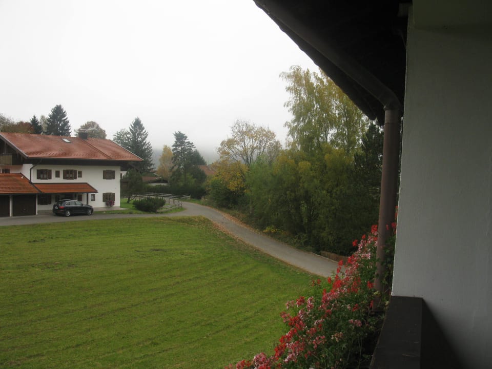 Blick vom Balkon Landhotel Gabriele