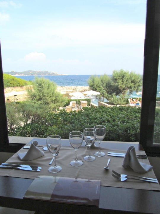 Blick vom Restaurant zum Meer Grupotel Aguait Resort & Spa - Adults only