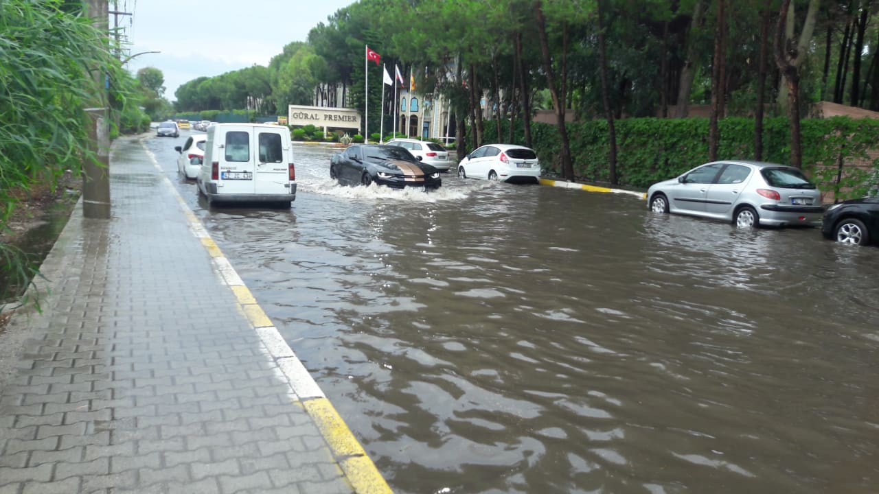 Hochwasser am 16.06.2018 Güral Premier Belek