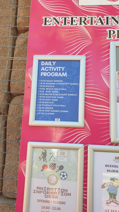 Sport & Freizeit Saturn Palace Resort Hotel