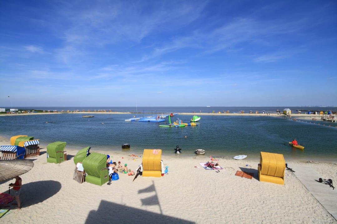 Nordseelagune in ca. 400m Entfernung Feriendorf Robbenplate Haus Nr. 8