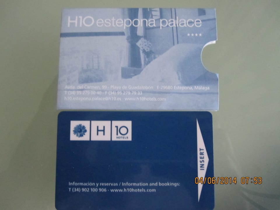 Hotel card H10 Estepona Palace