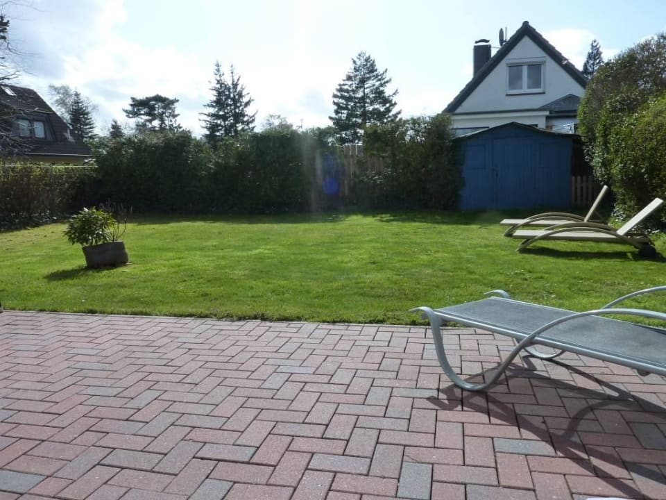 Das Grundstück des Bungalows in Süd-West-Lage Lemke Ferienbungalows - Bungalow 8