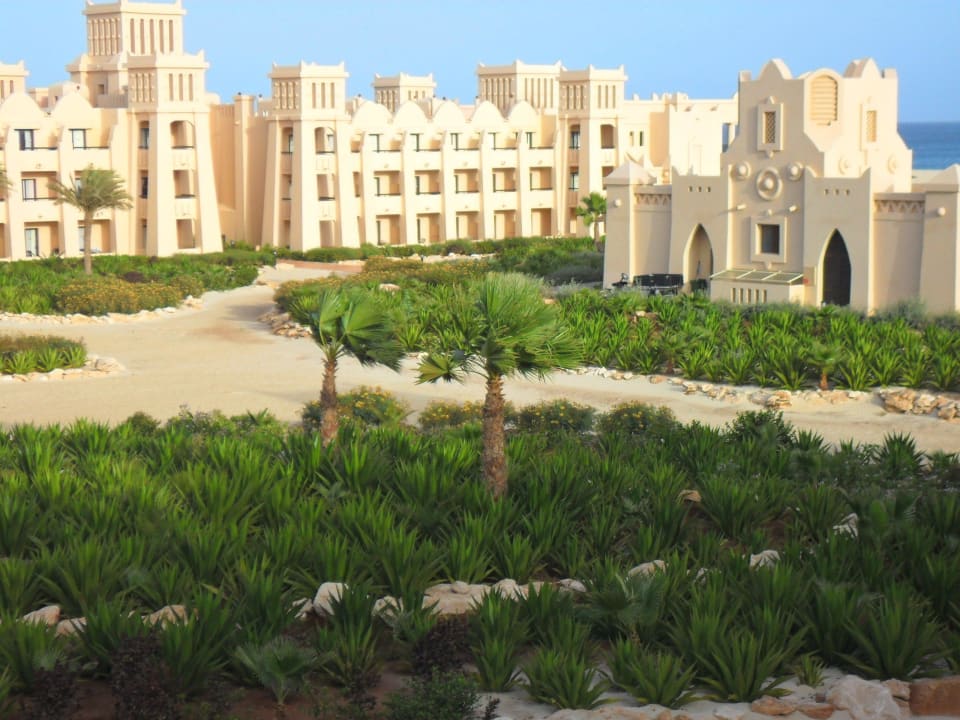 Blick vom Balkon Hotel Riu Touareg