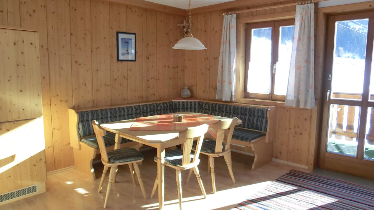 Wohnküche Ferienwohnung Ennskrax Bauernhof Paußhof