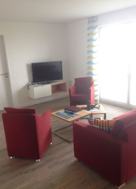 Appartement - Wohnzimmer Beachhotel Cuxhaven