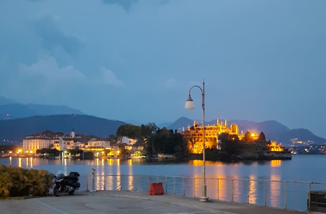 Ausblick Hotel Royal Stresa