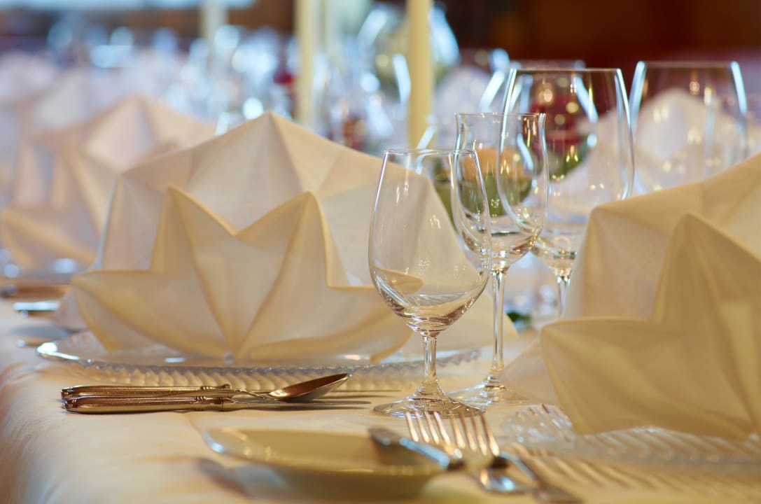 Festliche Tischdekoration Hotel Zur Schanz