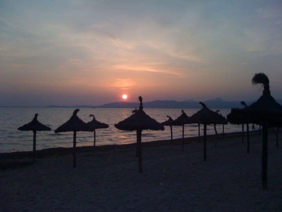 Sonnenuntergang im April Grupotel Playa de Palma Suites & Spa