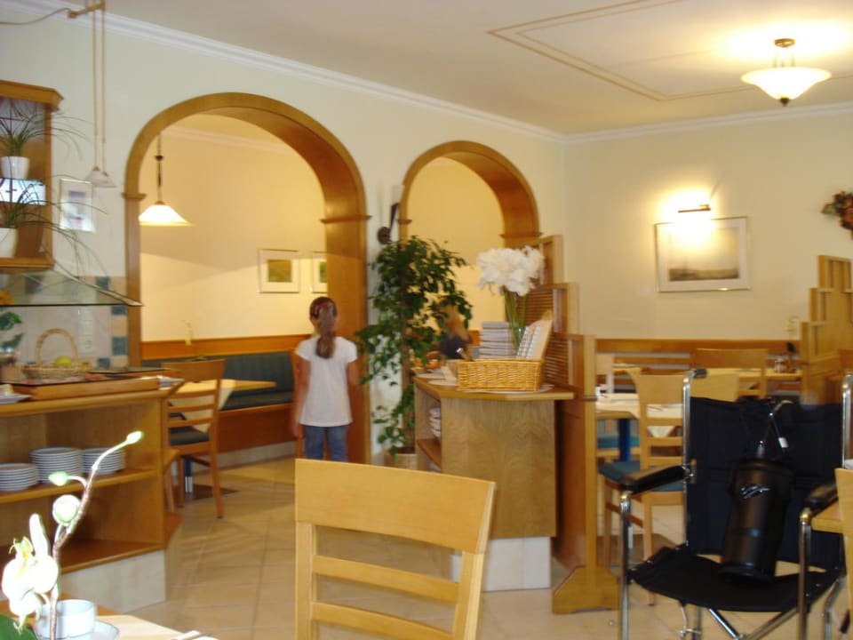 Frühstücksraum Pension Die Herberge