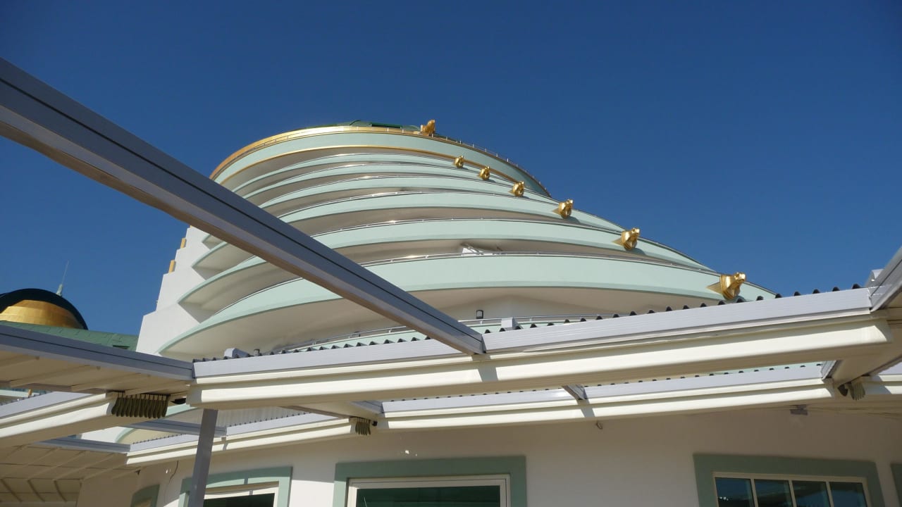 Sicht nach oben Hotel Delphin Imperial