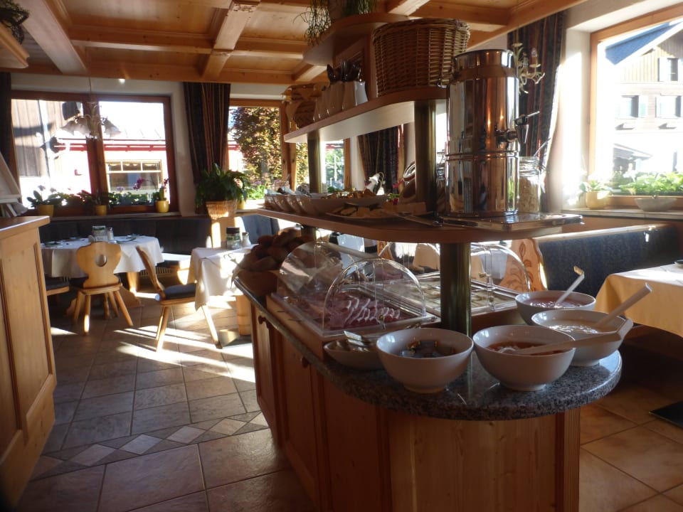 Impressionen vom Frühstücksbuffet Hotel Theresia Garni