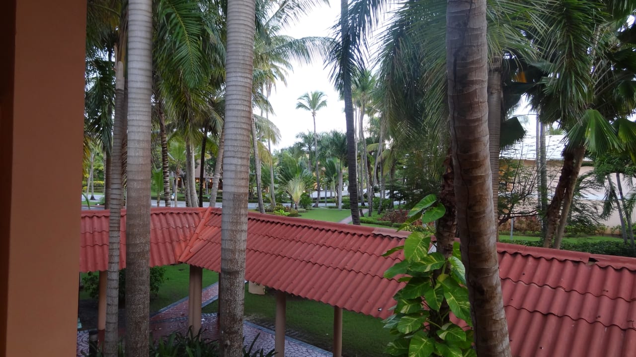 Blick vom Balkon Grand Palladium Select Bávaro Resort & Spa