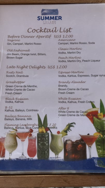 Gastro Summer Island Maldives