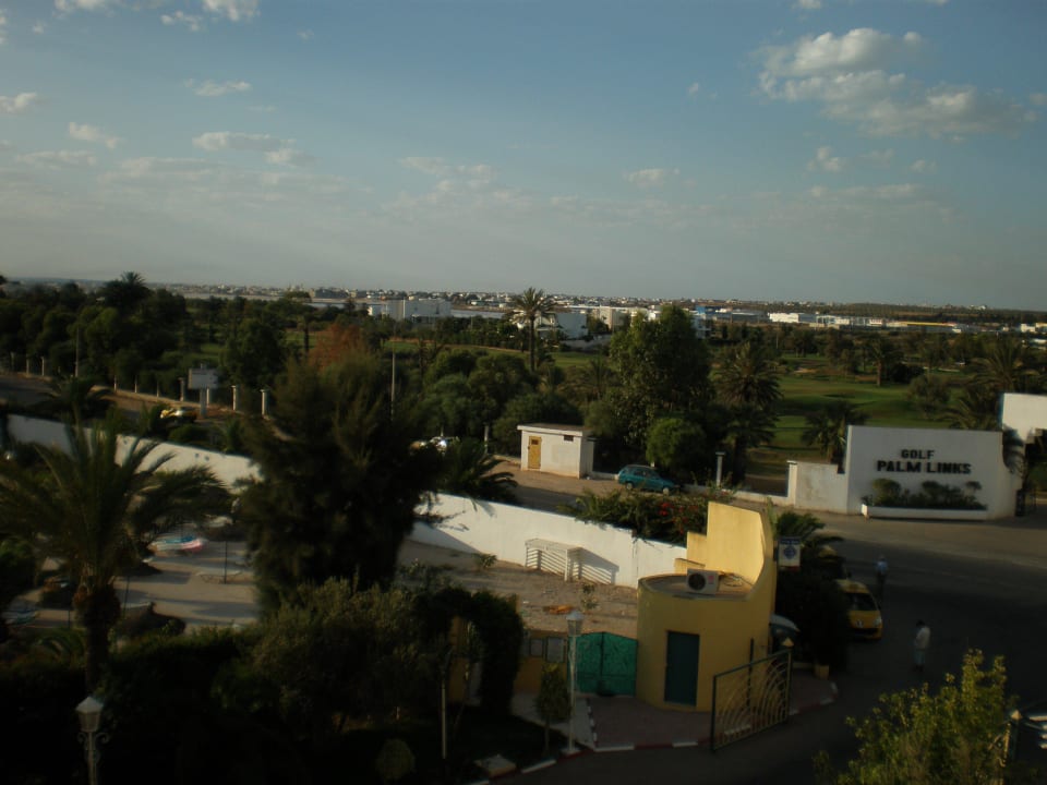 Blick von unserem Balkon (Zi. 648) Houda Golf & Beach Club