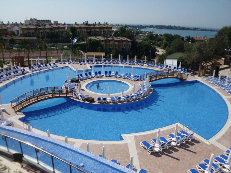 Ausblick von der Lobbyterrasse Side Prenses Resort & Spa