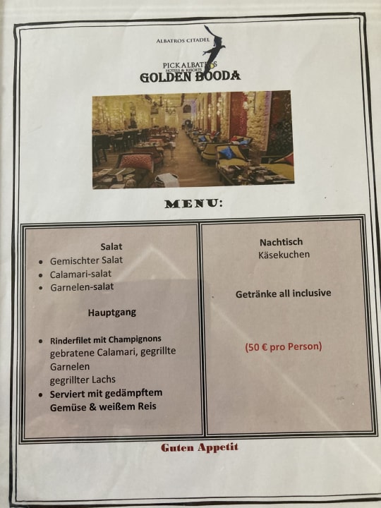 Gastro Pickalbatros Citadel Resort