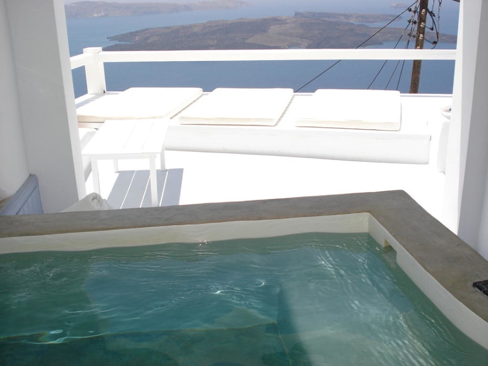 Jacuzzi oben Gorgona Villas
