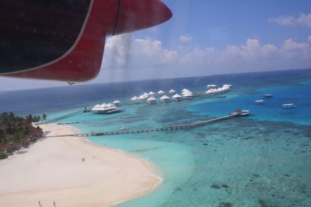 Anflug auf Thudufusi Diamonds Thudufushi