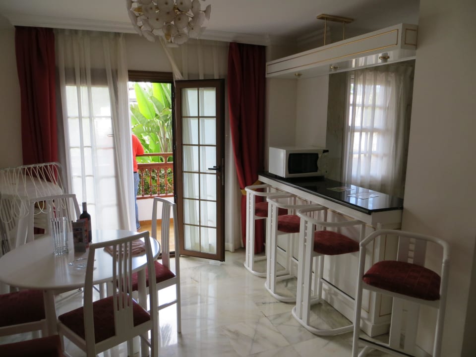 Wohn- und Essbereich Apartamentos Casablanca