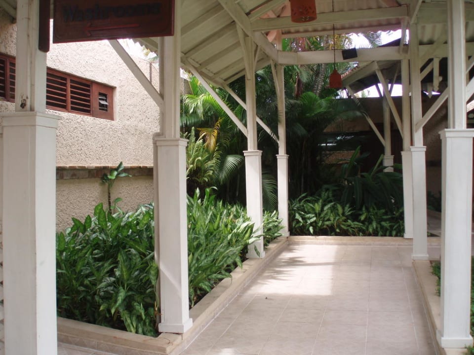 Auf dem weg zur Topaz Restaurant Hotel Blue Jack Tar