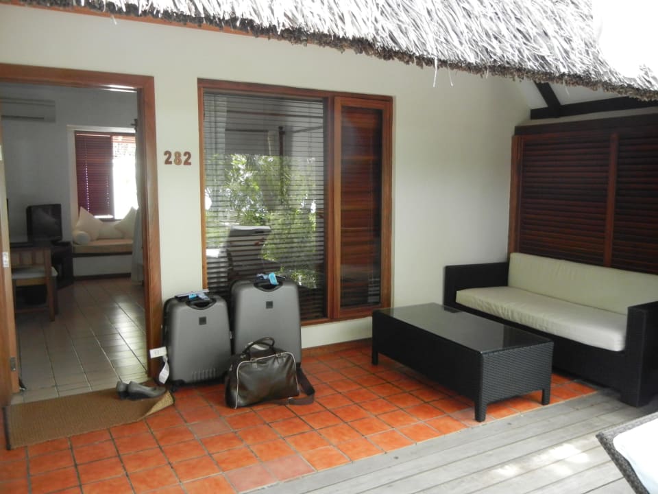 Eingangsbereich in die DBVwJ Kuramathi Maldives