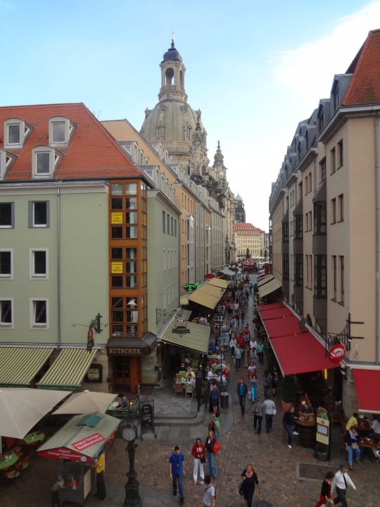 Münzgasse mit Frauenkirche Aparthotel Münzgasse