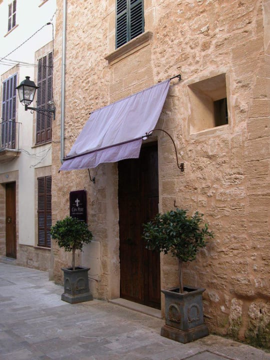 Eingang Ca'n Pere Hotel Ca'n Pere