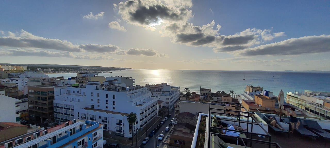 Ausblick Hotel HM Ayron Park