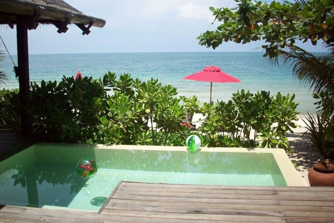 Eigene Pool auf der Terrasse-wunderschön Anantara Rasananda Koh Phangan -  Villas