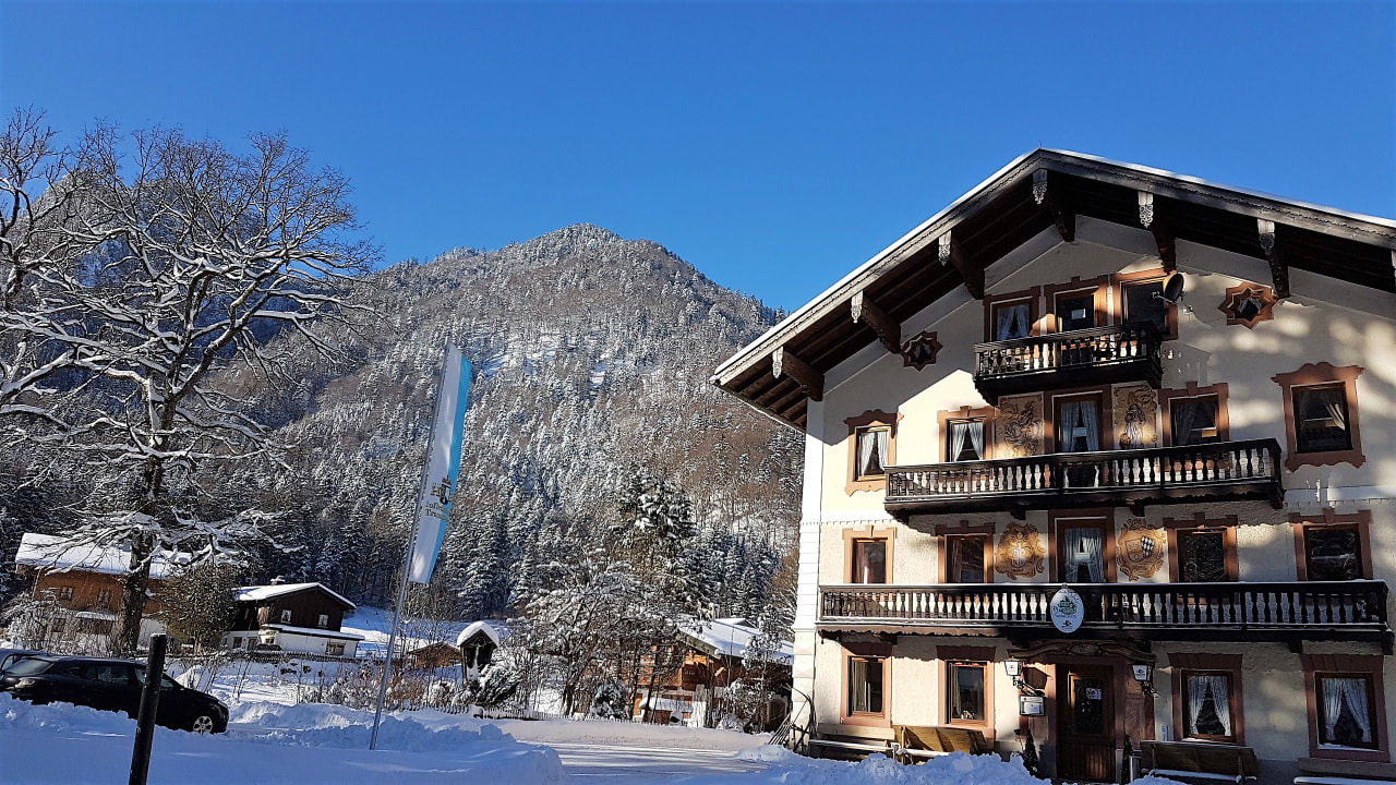 Außenansicht Bergsporthotel Fritz am Sand