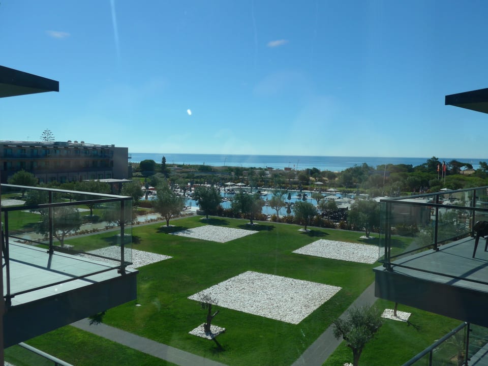 Sicht vom Fahrstuhl aus  Hotel Vila Galé Lagos