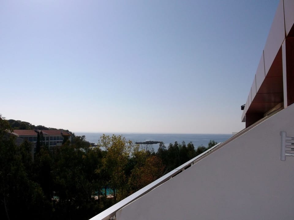 Mein Zimmerausblick 7. Etage seitl. Meerblick Annabella Diamond Hotel & Spa