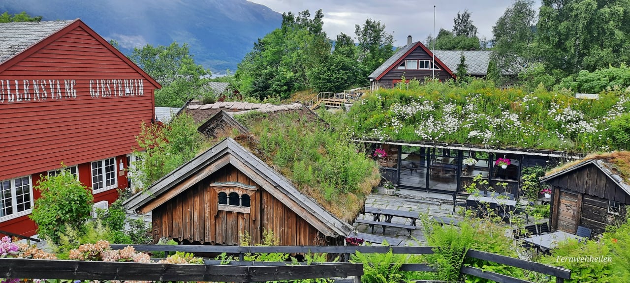 Außenansicht Hotel Ullensvang Gjesteheim