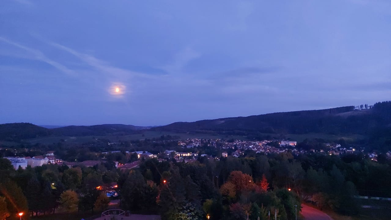 Ausblick AHORN Berghotel Friedrichroda
