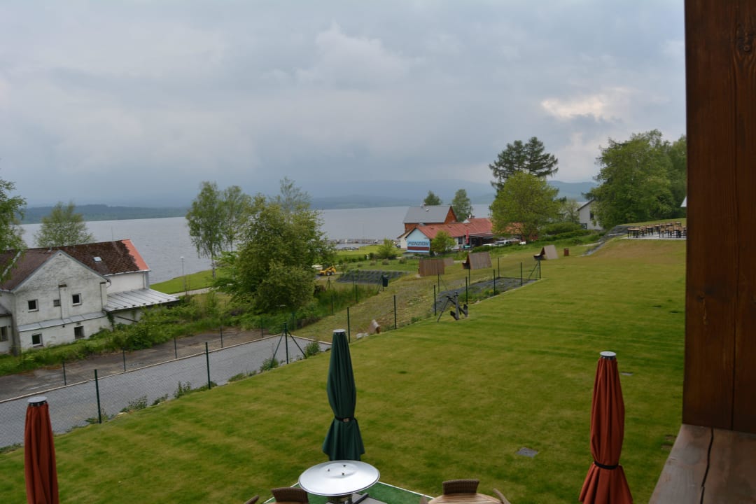 Blick vom Balkon Hotel Resort Relax