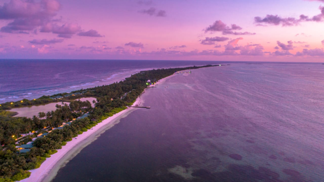 Außenansicht Canareef Resort Maldives