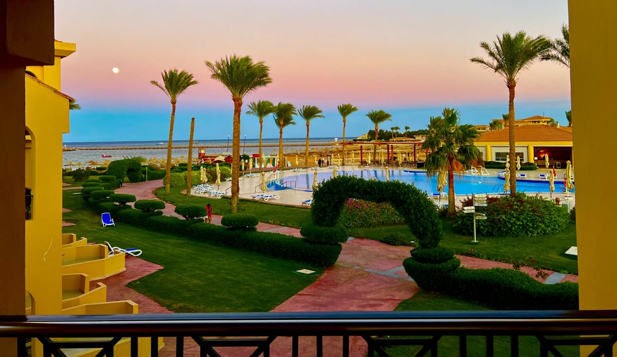 Ausblick Cleopatra Luxury Resort Makadi Bay